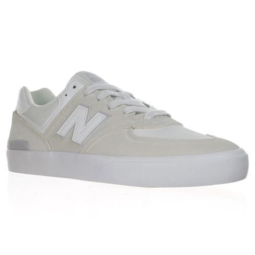 Tenis Unissex NB Numeric 574 Vulc Bege Branco BEGE BRANCO-1279036- -1-